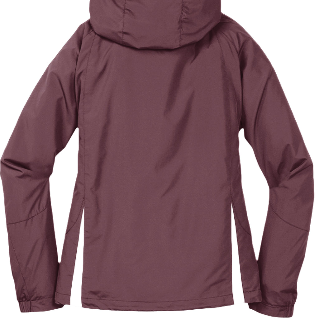 Maroon/ White - BACK